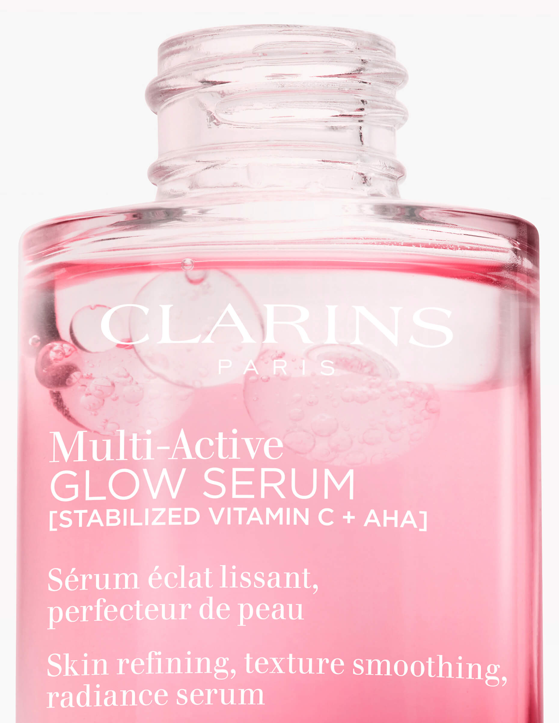 Glass bottle of Multi-Active Glow Serum